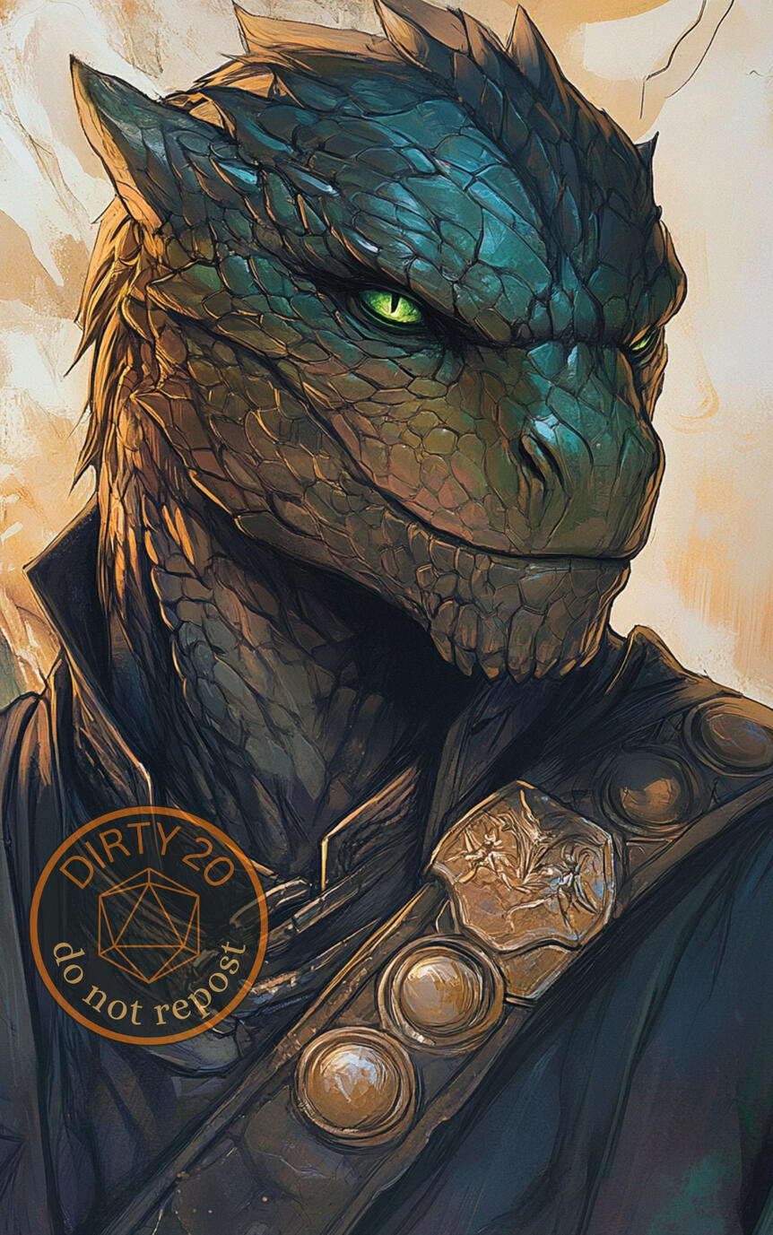 Clark's D&D character